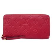 Louis Vuitton Vintage Pre-owned Laeder plnbcker Red, Dam