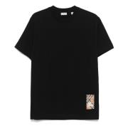 Burberry Svart T-shirt A1189 Black, Herr