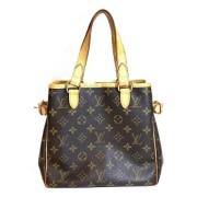 Louis Vuitton Vintage Pre-owned Canvas handvskor Brown, Dam