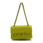 Chanel Vintage Pre-owned Laeder chanel-vskor Yellow, Dam