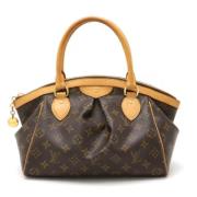 Louis Vuitton Vintage Pre-owned Canvas handvskor Brown, Dam