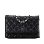 Chanel Vintage Pre-owned Laeder plnbcker Black, Dam