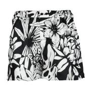 Laneus Viskos Casual Shorts Black, Dam