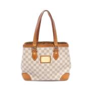 Louis Vuitton Vintage Pre-owned Canvas louis-vuitton-vskor White, Dam