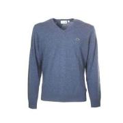 Lacoste Blå Sweatshirt Stilren Bekväm Högkvalitativ Blue, Herr