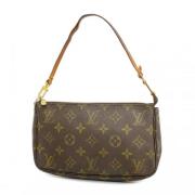 Louis Vuitton Vintage Pre-owned Tyg louis-vuitton-vskor Brown, Dam