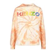 Kenzo Paris Bomull T-shirt Orange, Dam