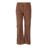 Mason's Bomull Elastan Byxor Brown, Dam