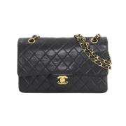 Chanel Vintage Pre-owned Laeder chanel-vskor Black, Dam