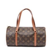 Louis Vuitton Vintage Pre-owned Canvas handvskor Brown, Dam