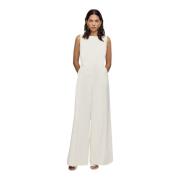 IVY OAK Peppina Jumpsuit White, Dam