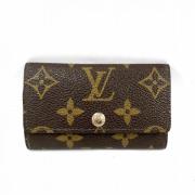 Louis Vuitton Vintage Pre-owned Canvas nyckelhllare Brown, Dam