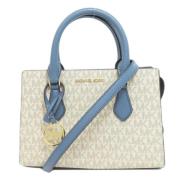 Michael Kors Pre-owned Pre-owned Canvas handvskor White, Dam