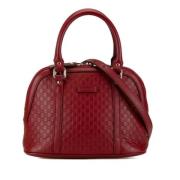 Gucci Vintage Pre-owned Laeder gucci-vskor Red, Dam