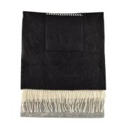 Golden Goose Mohair Alpacka Ull Sjal Black, Herr