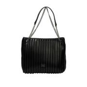 Cult Svart Tote Bag Patti i konstläder Black, Dam