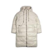 Munich Puffer Wind Coats Beige, Dam