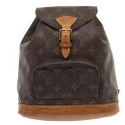 Louis Vuitton Vintage Pre-owned Canvas ryggsckar Brown, Dam