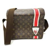 Louis Vuitton Vintage Pre-owned Canvas louis-vuitton-vskor Brown, Dam