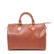 Louis Vuitton Vintage Pre-owned Laeder handvskor Brown, Dam