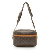 Louis Vuitton Vintage Pre-owned Laeder axelremsvskor Brown, Dam