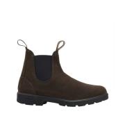 Blundstone Vattentäta Mocka Chelsea Boots Brown, Herr