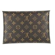 Louis Vuitton Vintage Pre-owned Canvas kuvertvskor Brown, Dam