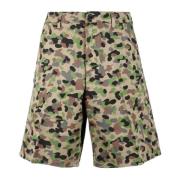 Department Five Bomull Bermuda Shorts Green, Herr