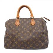 Louis Vuitton Vintage Pre-owned Tyg handvskor Brown, Dam