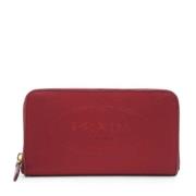 Prada Vintage Pre-owned Nylon plnbcker Red, Dam