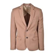 Imperial Elegant Blazer med Stretchigt Tyg Brown, Herr