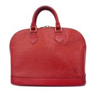 Louis Vuitton Vintage Pre-owned Tyg louis-vuitton-vskor Red, Dam