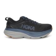 Hoka One One Svarta Sneakers för Män Aw24 Black, Herr