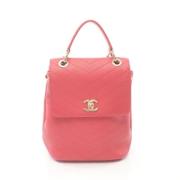 Chanel Vintage Pre-owned Laeder chanel-vskor Pink, Dam