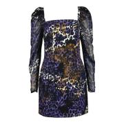 Just Cavalli Elegant Damklänning Polyester Elastan Multicolor, Dam