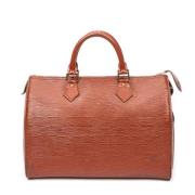 Louis Vuitton Vintage Pre-owned Laeder handvskor Brown, Dam