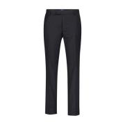 Joop! Elegant ull Slim-Fit byxor Black, Herr