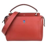 Fendi Vintage Pre-owned Laeder fendi-vskor Red, Dam