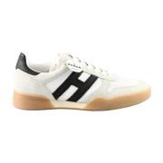 Hogan Lädersneakers för män White, Herr