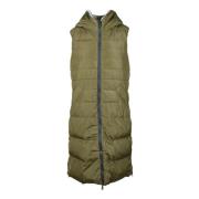 Rino&Pelle Puffer Vest i Polyester Green, Dam