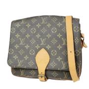 Louis Vuitton Vintage Pre-owned Canvas louis-vuitton-vskor Brown, Dam