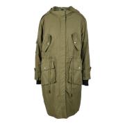 John Richmond Parka Green, Dam