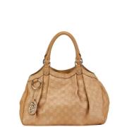 Gucci Vintage Pre-owned Canvas gucci-vskor Brown, Dam