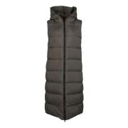 Canadian Classics Puffer Vest i Nylon Green, Dam