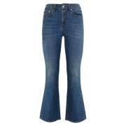 Roy Roger's Slim Fit Bomull Denim Jeans Blue, Dam