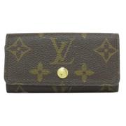 Louis Vuitton Vintage Pre-owned Canvas nyckelhllare Brown, Dam