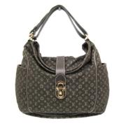 Louis Vuitton Vintage Pre-owned Canvas axelremsvskor Brown, Dam