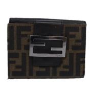 Fendi Vintage Pre-owned Canvas plnbcker Brown, Dam