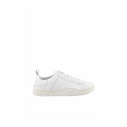 Diesel Herr Sneakers i Jelly Gummi White, Herr