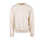 Diesel Beige Sweatshirt för Män Beige, Herr